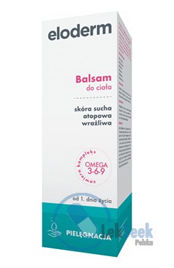 opakowanie-Eloderm balsam nawilżający OD 1. DNIA ŻYCIA