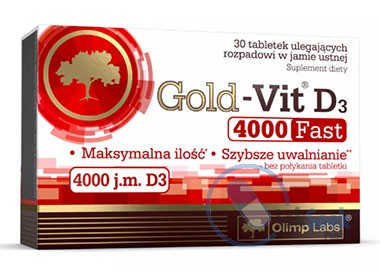 opakowanie-Olimp Gold-Vit D3 Fast
