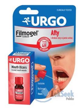 opakowanie-Urgo Afty i drobne rany w jamie ustnej