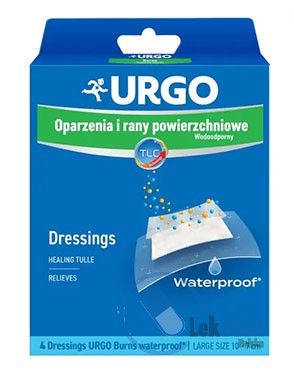 opakowanie-URGO Oparzenia i rany powierzchniowe wodoodporne
