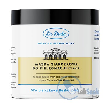 opakowanie-Dr Duda Krem maska siarczkowa