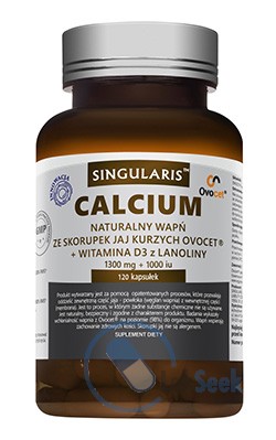 opakowanie-CALCIUM Naturalny wapń ze skorupek jaj kurzych + Witamina D3