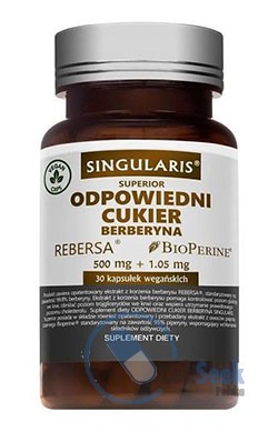 opakowanie-Odpowiedni Cukier Berberyna