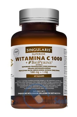 opakowanie-Witamina C 1000+ BIOPERINE SUPERIOR