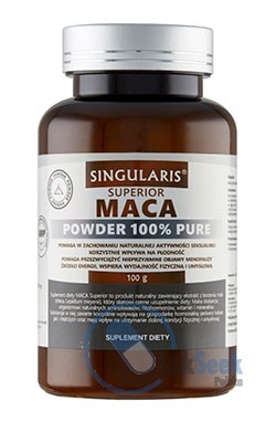 opakowanie-Maca Powder 100% Pure Singularis Superior