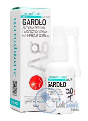 opakowanie-Nanobiotic Med Silver Gardło