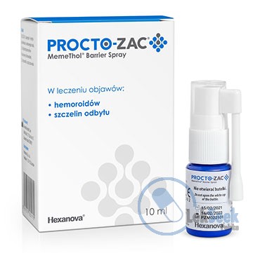 opakowanie-Procto-Zac® MemeThol® Barrier Spray