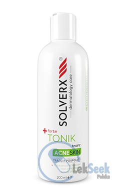 opakowanie-SOLVERX ACNE SKIN +forte Tonik do twarzy