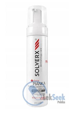 opakowanie-SOLVERX SENSITIVE SKIN +forte Pianka do mycia twarzy i demakijażu