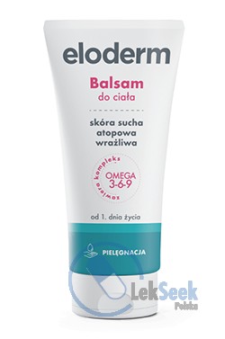 opakowanie-Eloderm balsam nawilżający od 1. dnia życia