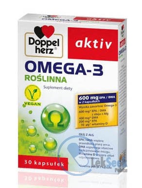opakowanie-Doppelherz aktiv Omega-3 Roślinna