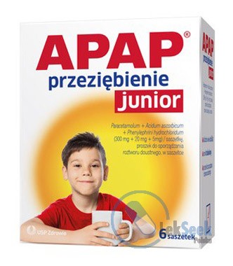 opakowanie-Apap® przeziębienie junior