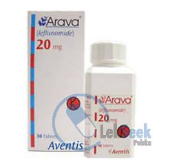 opakowanie-Arava® 10 mg; -20 mg