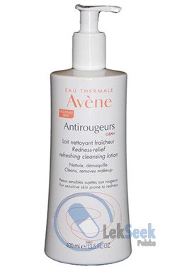 opakowanie-Avene Antirougeurs CLEAN Mleczko oczyszczająco-odświeżające - ulga dla skóry naczynkowej