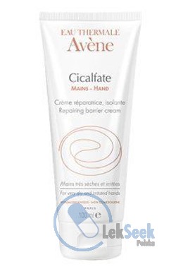 opakowanie-Avene Cicalfate Regenerujący krem do rąk - efekt bariery