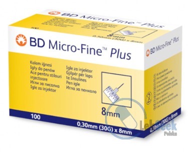 opakowanie-BD Micro-Fine Plus 0,30x8 mm (30G)