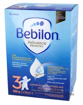opakowanie-Bebilon Advance PRONUTRA 3