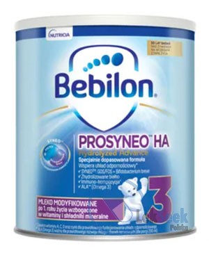 opakowanie-Bebilon PROSYNEO HA Hydrolyzed Advance 3