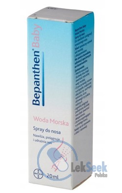 opakowanie-Bepanthen® Baby Woda Morska