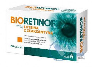 opakowanie-Bioretinof luteina z zeaksantyną