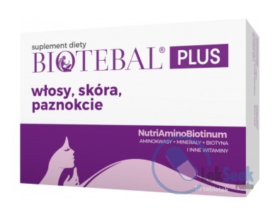 opakowanie-Biotebal® PLUS włosy, skóra, paznokcie