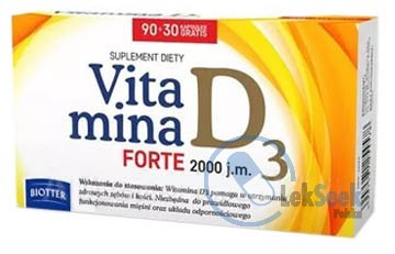 opakowanie-Biotter Vitamina D3 Forte