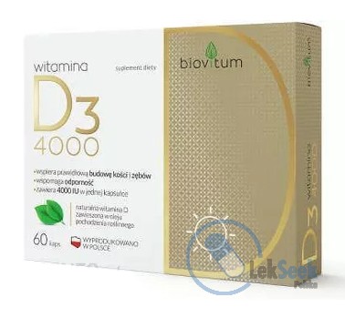 opakowanie-Biovitum Witamina D3