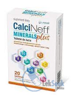 opakowanie-CalciNeff Minerals Plus witaminy i minerały