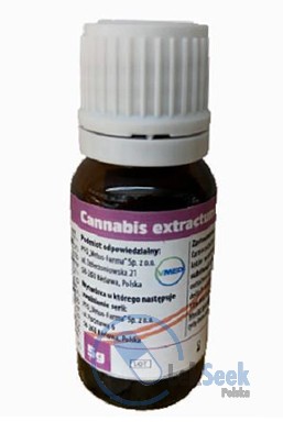 opakowanie-Cannabis extractum normatum THC 10 %, CBD<1%