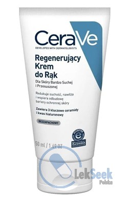 opakowanie-CeraVe regenerujący krem do rąk