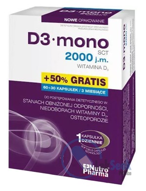 opakowanie-D3 Mono 2000 Witamina D3