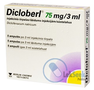 opakowanie-Dicloberl 75 mg/3 ml