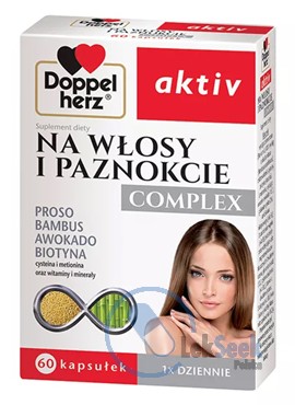 opakowanie-Doppelherz aktiv Na włosy i paznokcie COMPLEX