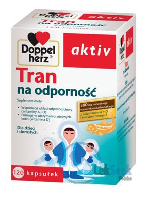 opakowanie-Doppelherz aktiv Tran na odporność