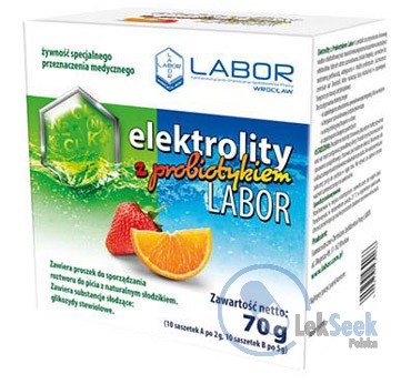 opakowanie-Elektrolity z probiotykiem Labor
