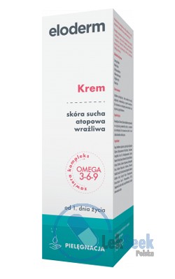 opakowanie-Eloderm krem OD 1. DNIA ŻYCIA