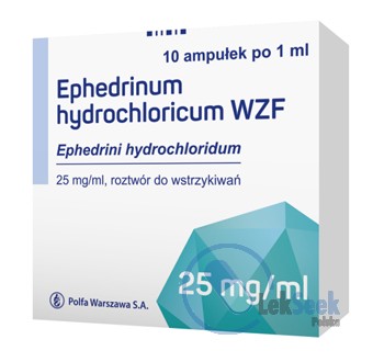 opakowanie-Ephedrinum hydrochloricum WZF