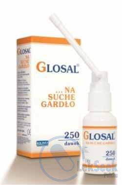 opakowanie-Glosal® na suche gardło