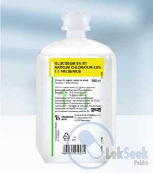 opakowanie-Glucosum 5% et Natrium chloratum 0,9% (1:1) Fresenius