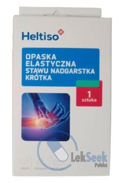 opakowanie-HELTISO Opaska elastyczna stawu nadgarstkowego krótka rozm. S; -M, -L; -XL