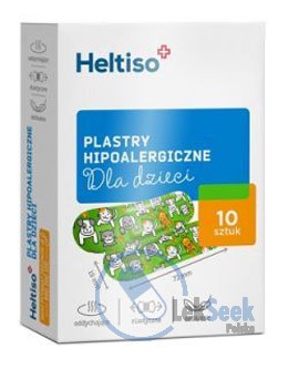 opakowanie-HELTISO Plastry hipoalergiczne dla dzieci