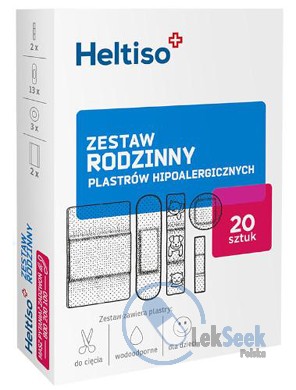 opakowanie-HELTISO Zestaw rodzinny plastrów hipoalergicznych
