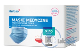 opakowanie-Heltiso maseczka medyczna TYP II