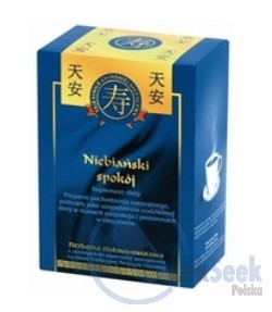 opakowanie-Herbatka niebiański spokój