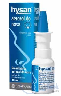 opakowanie-Hysan® nawilżający aerozol do nosa