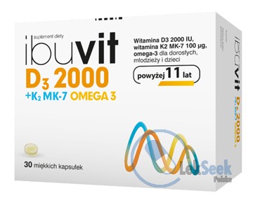 opakowanie-Ibuvit D3 2000 + K2 MK-7 Omega 3