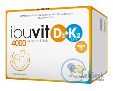 opakowanie-Ibuvit D3 4000 + K2 MK-7 Omega 3