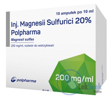 opakowanie-Injectio Magnesii sulfurici 20% Polpharma