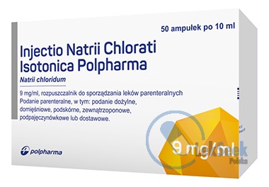 opakowanie-Injectio Natrii chlorati isotonica POLPHARMA