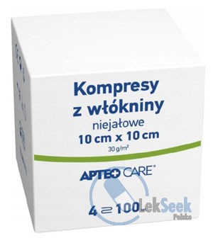 opakowanie-Kompresy z włókniny niejałowe